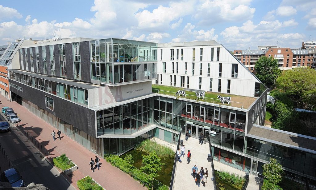 Übersicht über ISA Lille - Junia - Architekten Beal & Blanckaert - Foto von Junia