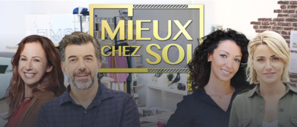 neue Sendung für den Herbst M6 Besser zu Hause präsentiert von Stephane Plaza und Sophie Ferjani, um das Wohlbefinden in Ihrer Wohnung zu verbessern