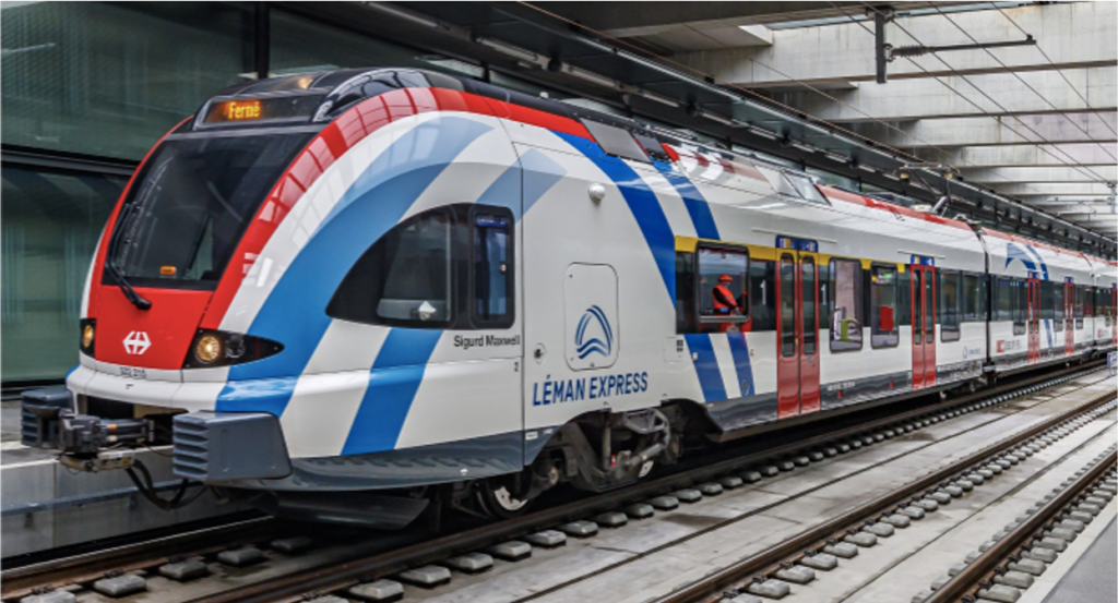 Der neue grenzüberschreitende Regionalzug Leman Express