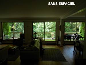 appartement sans réflecteur de lumière
