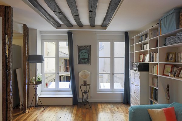 Éclairer un appartement, au 1er étage, sur cour – Témoignage de Joris à Paris