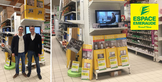 Espaciel disponible en magasin chez Espace Emeraude à Brest (Milizac)