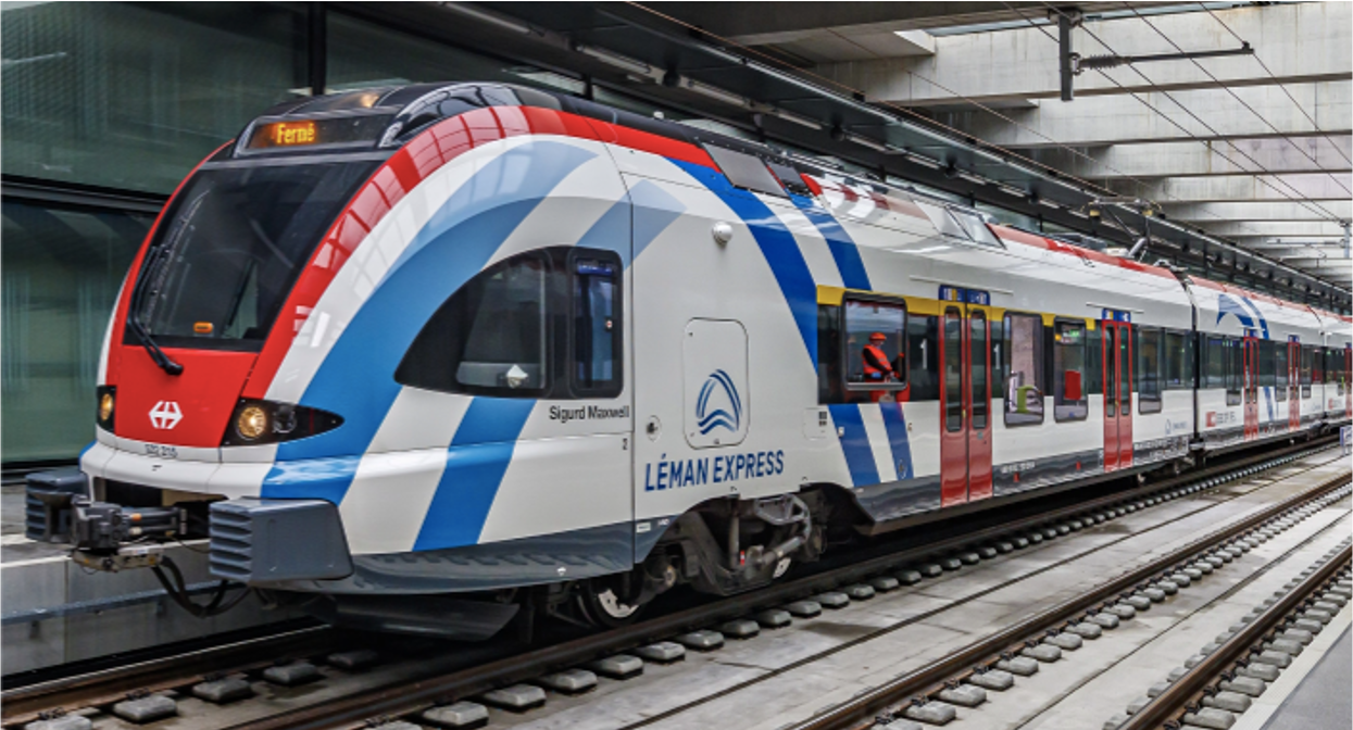 Le nouveau train régional transfrontalier Leman Express
