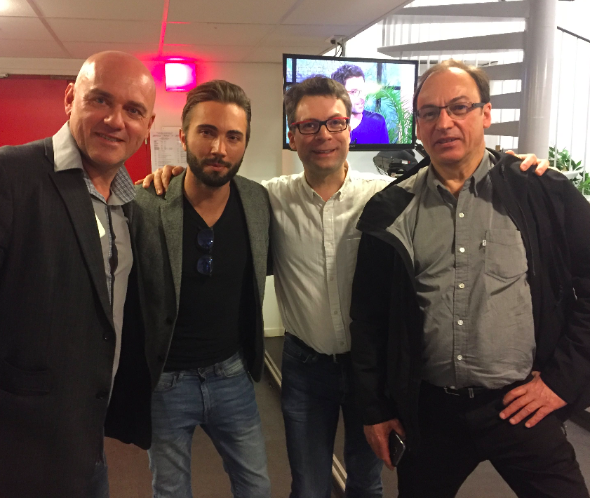 Picture of Nicolas Trüb, Ghilsain Gerin-Duverdier, Alex hervé and Paul de Trentinian