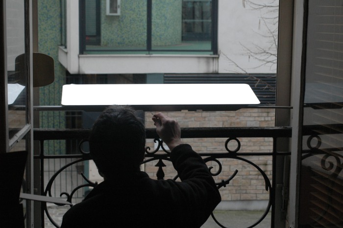 installation reflecteur exterieur