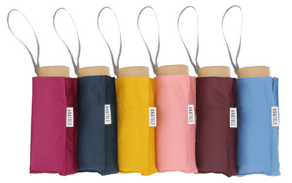 quatrième idée cadeau choisi par les Petits Frenchies et Espaciel, le micro parapluie Anatole solide léger et 100% français
